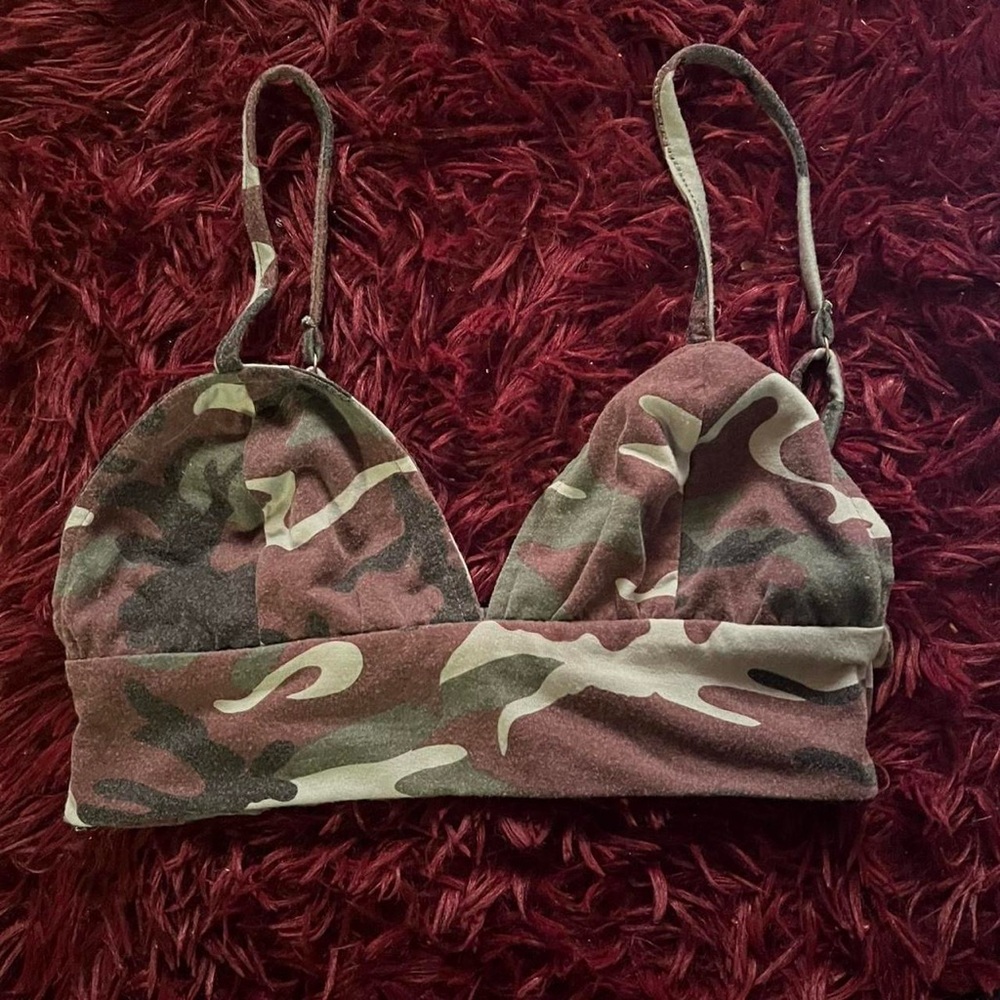 O'Mighty Camouflage Bralette Top